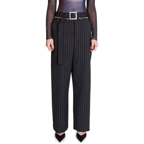 TAILORED TROUSER ZIP OFF BELT BLACK - Größe 38 - Jean Paul Gaultier - Modalova