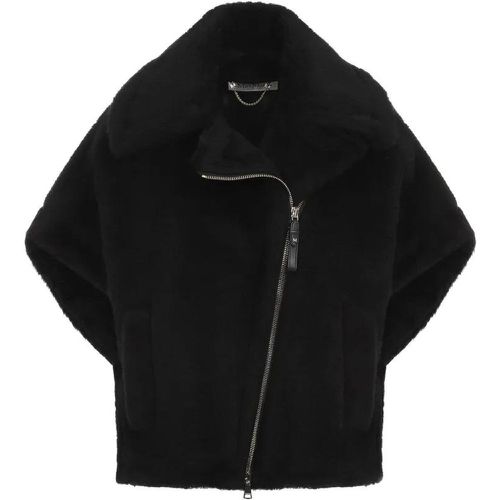 Teddy Zip Cape - Größe M - schwarz - Max Mara - Modalova