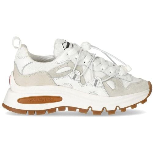 Low-Top Sneaker - Dames Run DS2 Sneaker Wit - Gr. 36 (EU) - in - für Damen - Dsquared2 - Modalova