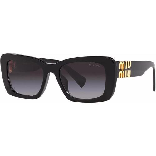 Sonnenbrille - 0MU 07YS - Gr. unisize - in Schwarz - für Damen - Miu Miu - Modalova