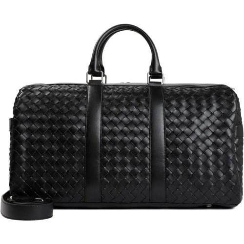 Reisegepäck - Black Classic Intrecciato Duffle Bag - Gr. unisize - in - für Damen - Bottega Veneta - Modalova