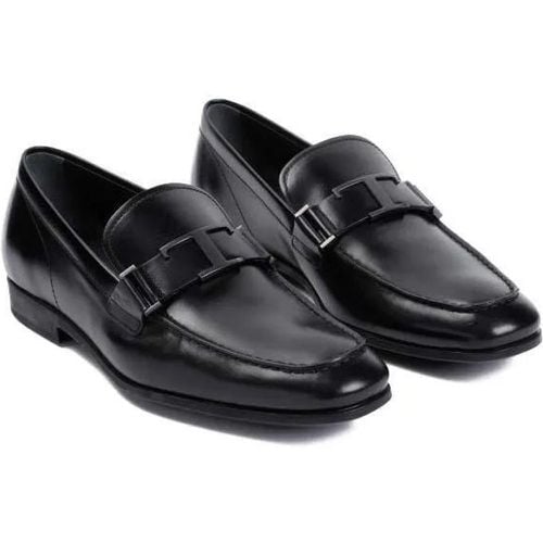 Loafer - Black Polished Leather Loafers - Gr. 10 - in - für Damen - TOD'S - Modalova