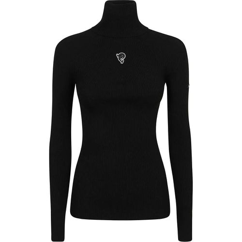 Turtle-Neck Top - Fine Wool Lycra Vanise` - Größe M - Pucci - Modalova