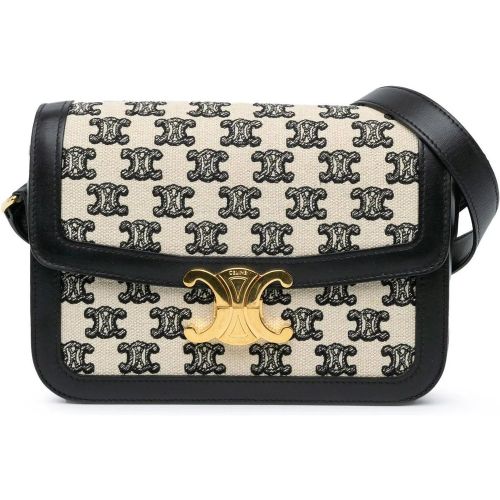 Shopper - Embroidered Canvas Triomphe Crossbody - Gr. unisize - in - für Damen - Celine - Modalova