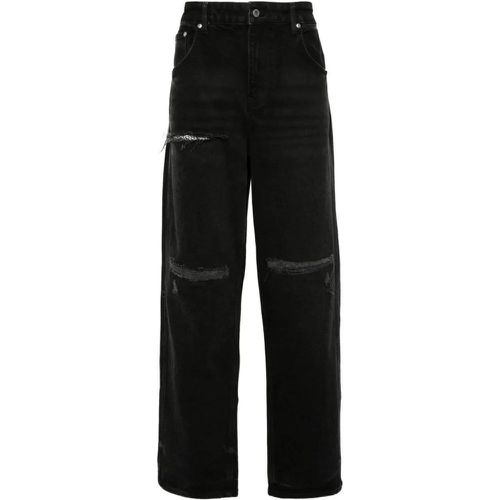 Black Cotton Denim Jeans - Größe 32 - schwarz - Represent - Modalova