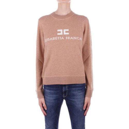 Sweaters Camel Brown - Größe 42 - Elisabetta Franchi - Modalova