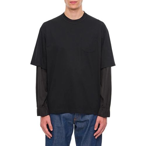 Cotton Jersey Shirt - Größe 1 - Sacai - Modalova