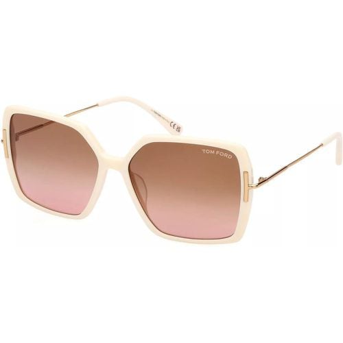 Sonnenbrille - Joanna - Gr. unisize - in Weiß - für Damen - Tom Ford - Modalova