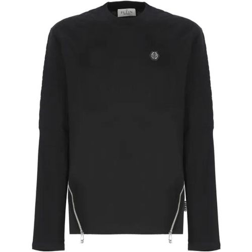 Quilted Sweatshirt With Logo - Größe XL - Philipp Plein - Modalova