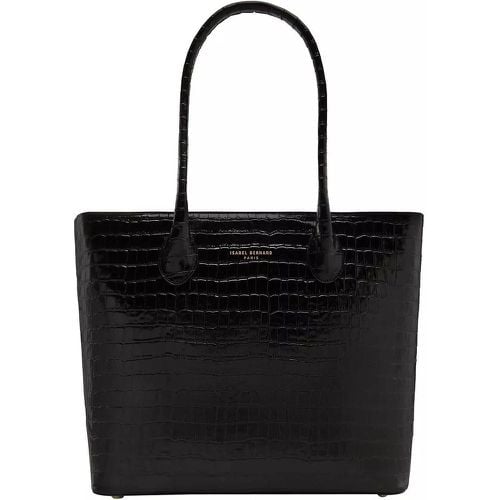 Totes & Shopper - Honoré Lysanne Croco Black Calfskin Leather Should - Gr. unisize - in - für Damen - Isabel Bernard - Modalova