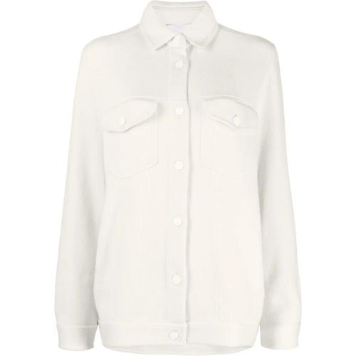 Single-Breasted Cashmere Shirt Jacket - Größe 2 - Kujten - Modalova