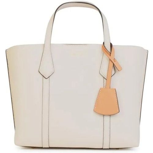 Totes & Shopper - Small 'Perry' Ivory Leather Bag - Gr. unisize - in - für Damen - TORY BURCH - Modalova