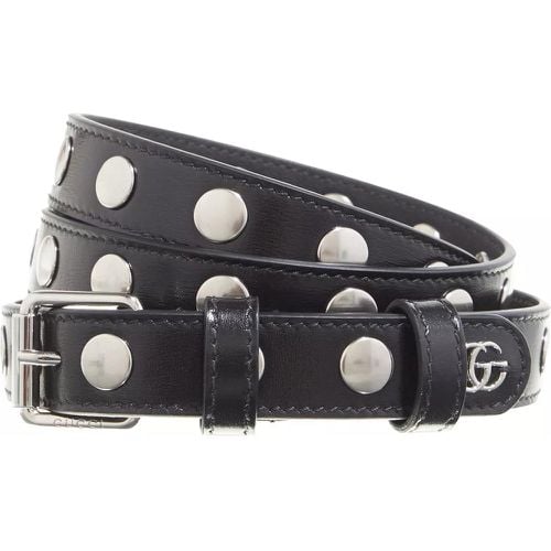 Gürtel - Thin Belt With Eyelet And Stud Motif - Gr. 90 - in - für Damen - Gucci - Modalova