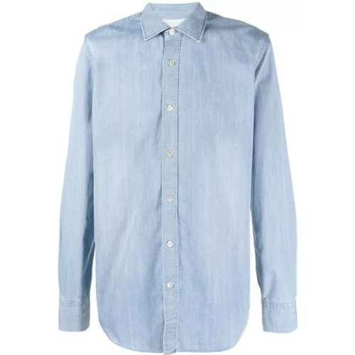 Melange Blue Shirt - Größe L - blue - Eleventy - Modalova