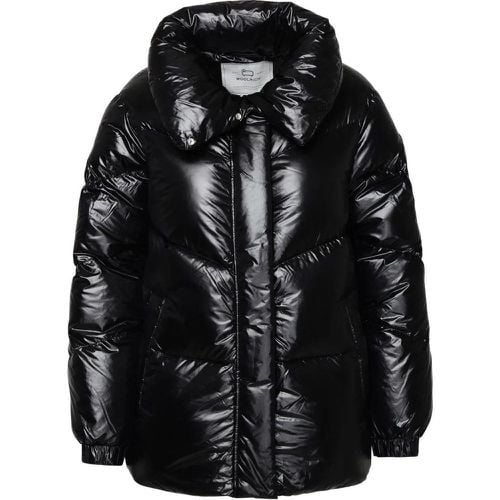 Aliquippa Black Nylon Puffer Jacket - Größe S - Woolrich - Modalova