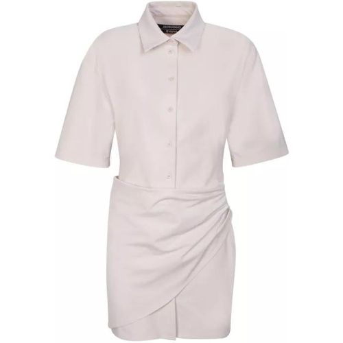 Ivory Camisa Mini Dress - Größe 36 - weiß - Jacquemus - Modalova