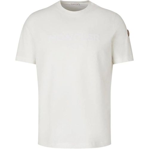 Cotton Logo T-shirt - Größe L - Moncler - Modalova