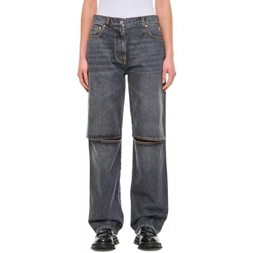 Cut Out Knee Bootcut Jeans - Größe 6 - gray - J.W.Anderson - Modalova