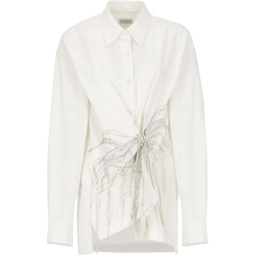 White Cotton Shirt - Größe 40 - weiß - Dries Van Noten - Modalova