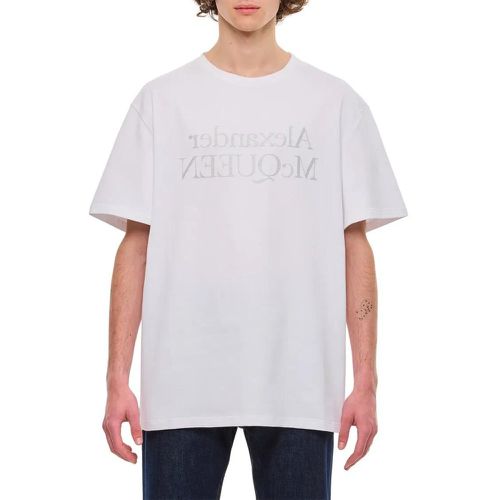 Round Neck T-Shirt - Größe L - alexander mcqueen - Modalova