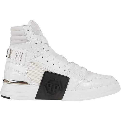 Low-Top Sneaker - Sleek Calf Leather Sneakers - Gr. 40 (EU) - in - für Damen - Philipp Plein - Modalova