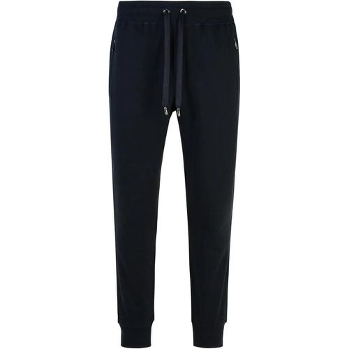 Jogger' Navy Cotton Pants - Größe 46 - Dolce&Gabbana - Modalova