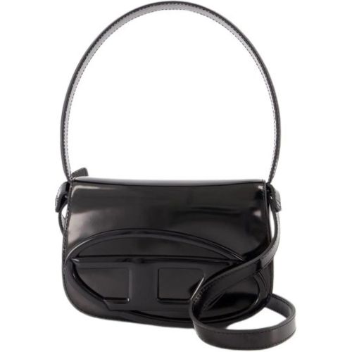 Hobo Bags - 1Dr Shoulder Bag - Leather - Black - Gr. unisize - in - für Damen - Diesel - Modalova