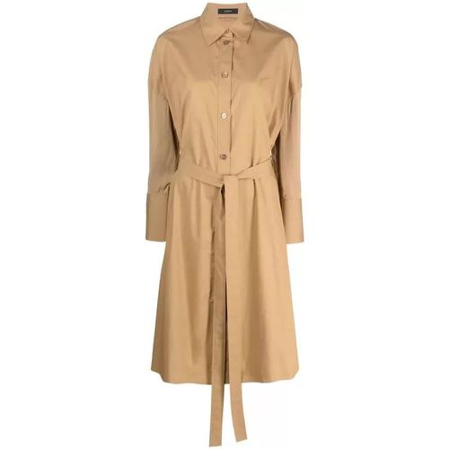 Brown Darwin Midi Dress - Größe 36 - brown - joseph - Modalova