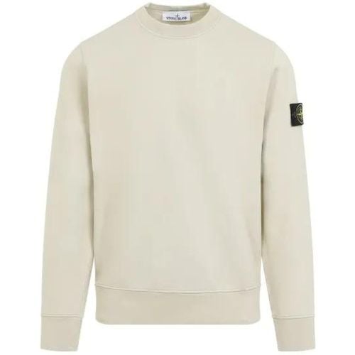 Plaster Cotton Sweatshirt - Größe M - Stone Island - Modalova