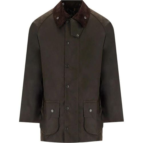 CLASSIC BEAUFORT WAX OLIVGRÜNE JACKE - Größe L - multi - Barbour - Modalova