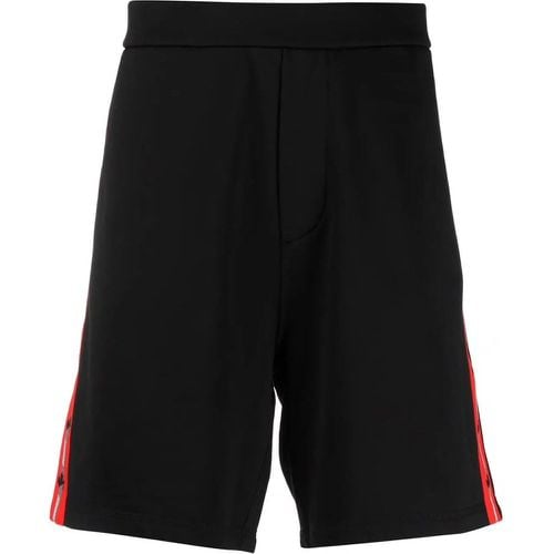 Maple Leaf Side Stripe Logo Shorts - Größe L - Dsquared2 - Modalova