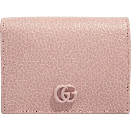 Portemonnaie - GG Marmont Card Case Leather - Gr. unisize - in Gold - für Damen - Gucci - Modalova