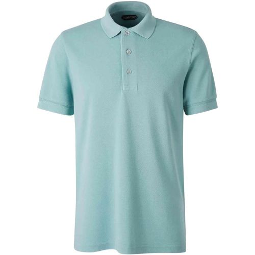 Plain Lyocell Polo - Größe 48 - Tom Ford - Modalova