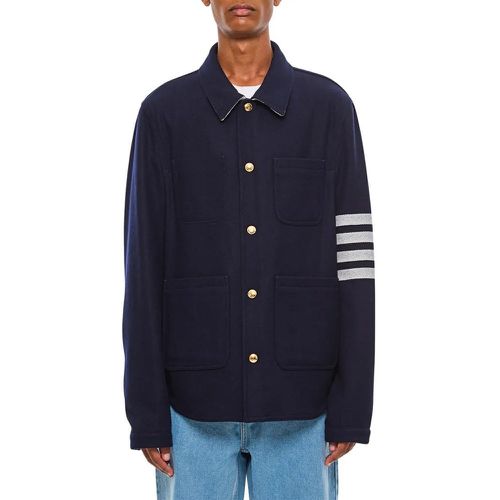 Utility Patch Pocket Jacket - Größe 3 - Thom Browne - Modalova