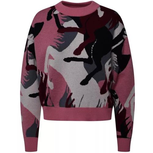 Pink Wool Sweater - Größe S - pink - Ferrari - Modalova