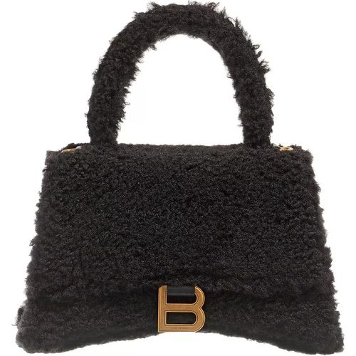 Crossbody Bags - Furry Hourglass Small Handbag With Strap - Gr. unisize - in - für Damen - Balenciaga - Modalova