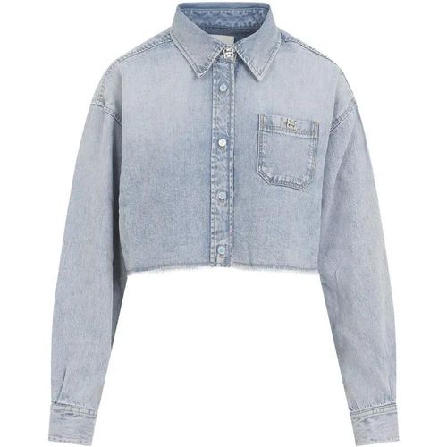 Ice Blue Lyocell Shirt - Größe 34 - Givenchy - Modalova