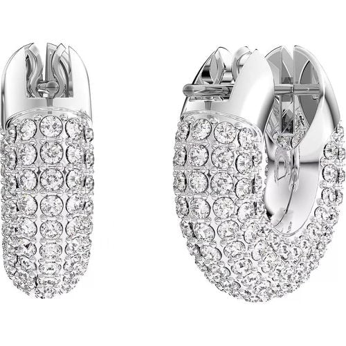 Ohrringe - Dextera Small Rhodium plated - Gr. unisize - in Weiß - für Damen - Swarovski - Modalova