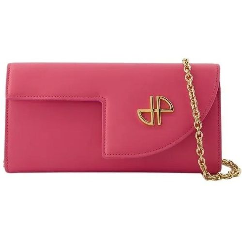 Shopper - Wallet On Chain - Leather - Gr. unisize - in Rosa - für Damen - Patou - Modalova