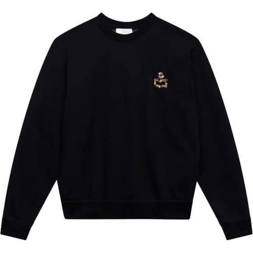 Sweater black met back logo - Größe M - Isabel marant - Modalova