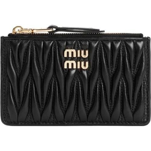 Portemonnaies - Matelassé Pouch - Gr. unisize - in - für Damen - Miu Miu - Modalova