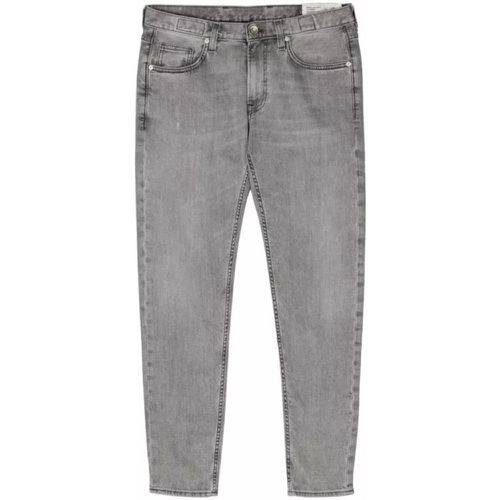 Low-Rise Skinny Jeans - Größe 32 - gray - Eleventy - Modalova