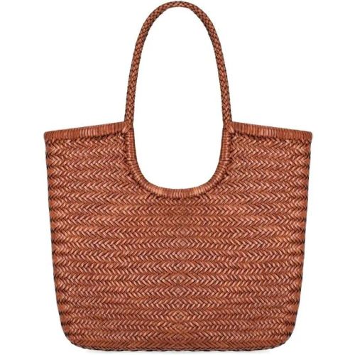 Totes & Shopper - Diagonal Triple Jump Tan Shoulder Bag - Gr. unisize - in - für Damen - DRAGON DIFFUSION - Modalova