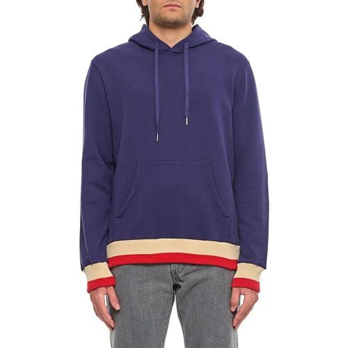 Blue Cotton Hoodie - Größe S - Golden Goose - Modalova