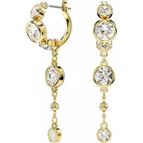 Ohrringe - Imber drop earrings, Round cut, Mixed metal finish - Gr. unisize - in Weiß - für Damen - Swarovski - Modalova