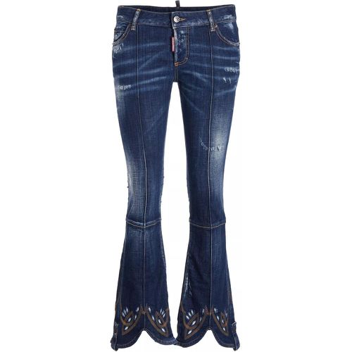 JEANS - Größe I40 - blau - Dsquared2 - Modalova