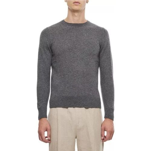 Crewneck Cashmere Sweater - Größe 54 - gray - Drumohr - Modalova