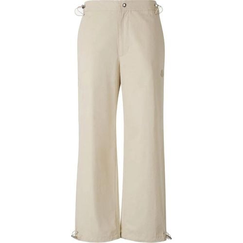 Canvas Logo Trousers - Größe 46 - Moncler - Modalova