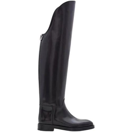 Boots & Stiefeletten - Equestrian High Boots - Gr. 38 (EU) - in - für Damen - Durazzi Milano - Modalova