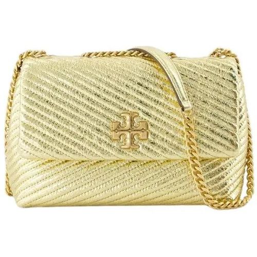 Shopper - Kira Moto Small Shoulder Bag - Leather - Gold - für Damen - TORY BURCH - Modalova